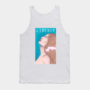 Liberty Tank Top - Lady Liberty by Haroldrod